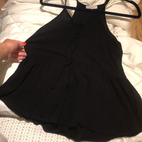 black tie up top - Picture 2 of 2